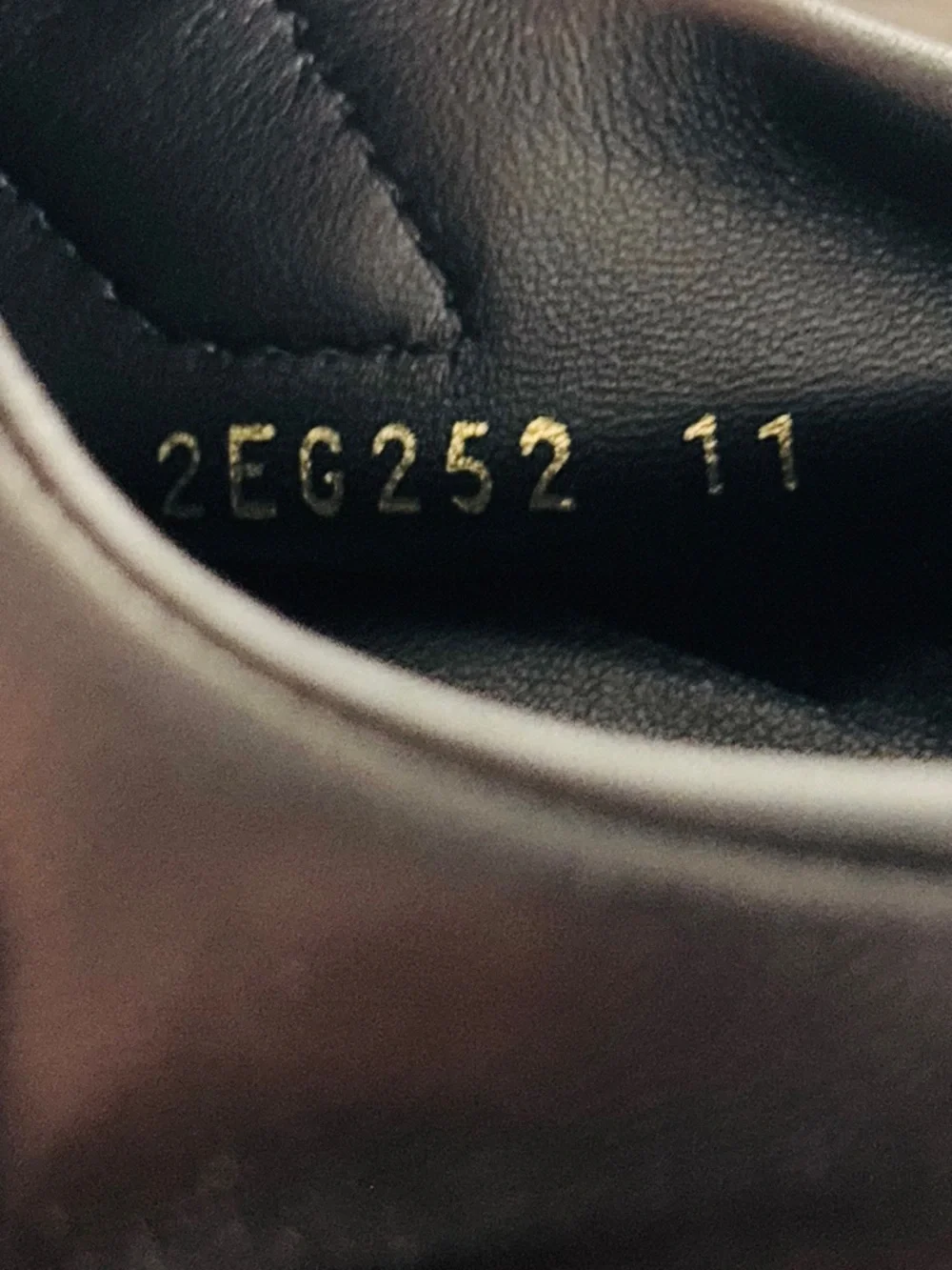 Prada Milano 2EG252 Black Leather Sneakers Approx Men’s 11